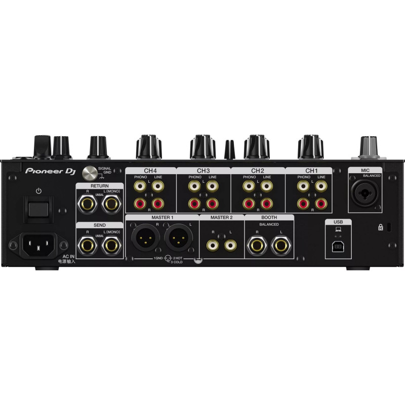 PIONEER DJ DJM-750MK2 4 Channel Mid-Range Digital Mixeur noir