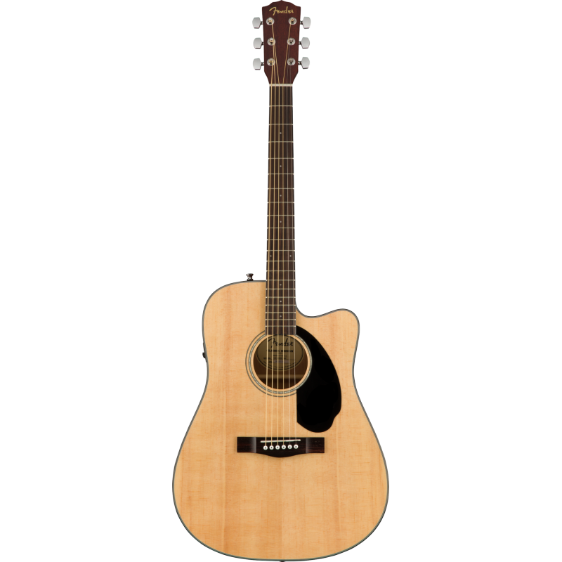 FENDER CD-60SCE Dreadnought touche Noyer Natural