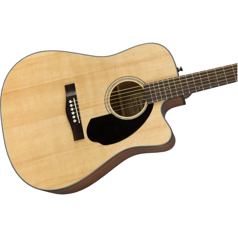 FENDER CD-60SCE Dreadnought touche Noyer Natural