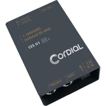 CORDIAL CES01 boîte de direct passive 1 canal