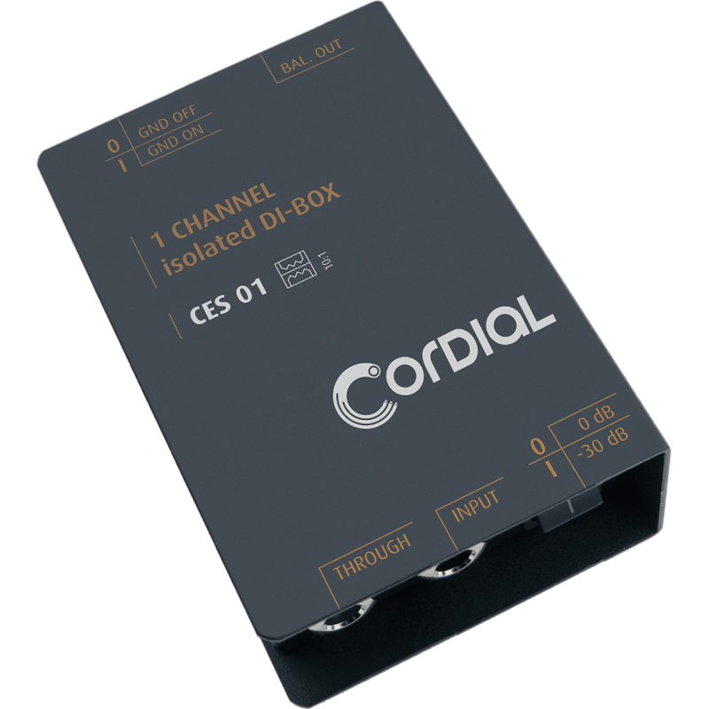 CORDIAL CES01 boîte de direct passive 1 canal