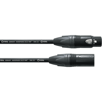 CORDIAL CPM2.5FM câble micro xlr 2,5 m