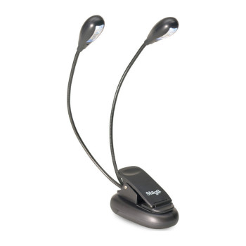 STAGG MUS-LED 4 double lampe led multifonction à pince à poser ou à fixer