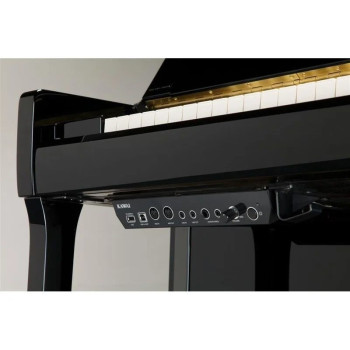 KAWAI K 300 ATX4 SL WHP Blanc brillant accastillage Chrome 122cm  Systeme Silencieux ATX4