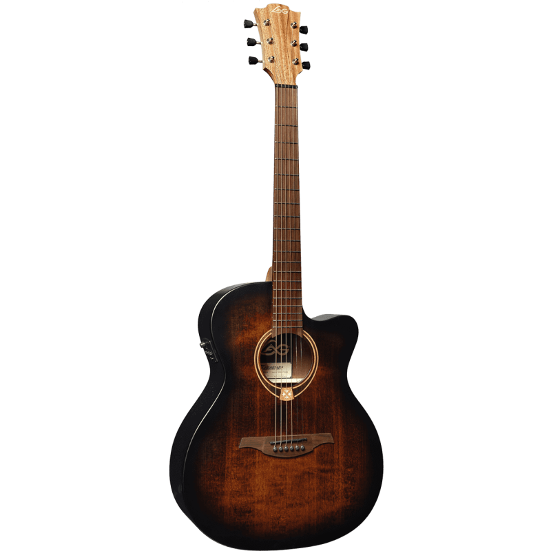 LAG T70ACE-B&B auditorium cutaway electro black & brown