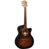 LAG T70ACE-B&B auditorium cutaway electro black & brown
