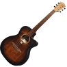 LAG T70ACE-B&B auditorium cutaway electro black & brown
