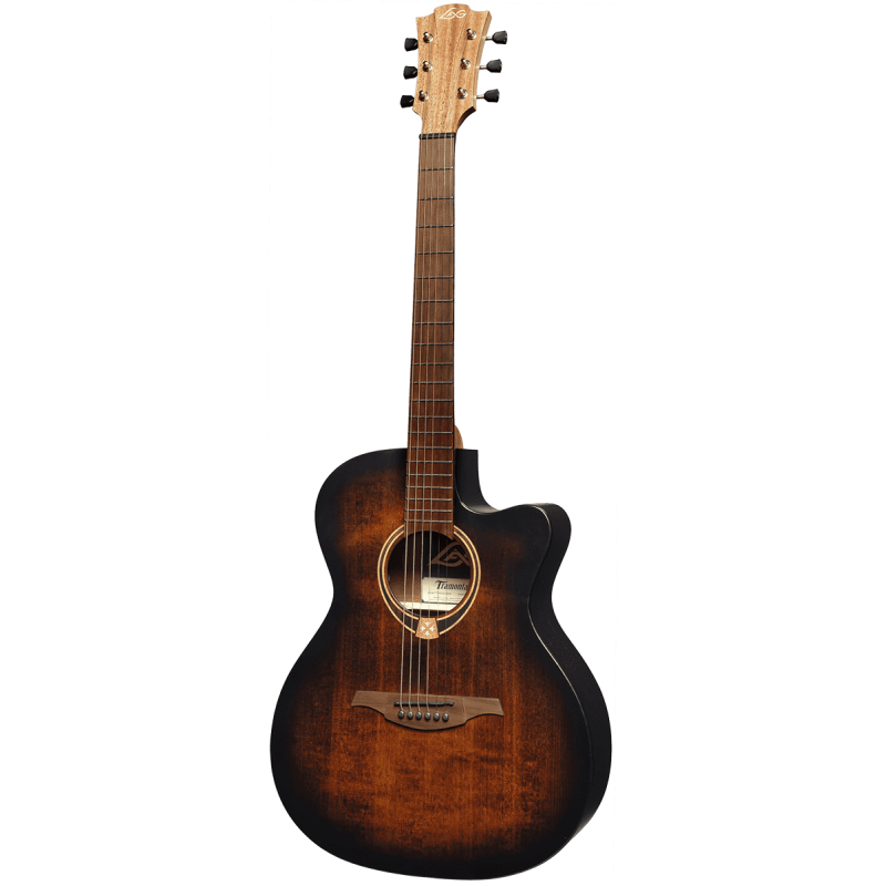 LAG T70ACE-B&B auditorium cutaway electro black & brown