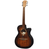 LAG T70ACE-B&B auditorium cutaway electro black & brown