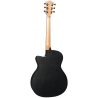 LAG T70ACE-B&B auditorium cutaway electro black & brown