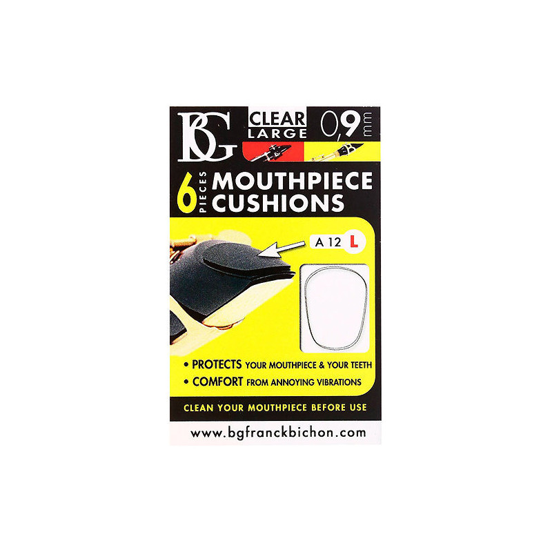 BG A12L protège-becs larges transparents 0,9 mm (6 pcs)