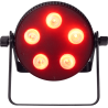ALGAM LIGHTING SLIMPAR-510-QUAD projecteur à led 5x10w 4 en 1 rgbw slim