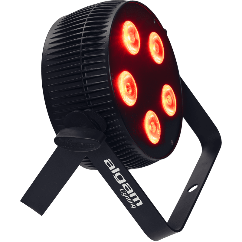ALGAM LIGHTING SLIMPAR-510-QUAD projecteur à led 5x10w 4 en 1 rgbw slim