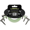 ERNIE BALL 6476 câble de patch flex 30cm - pack de 3 phosphorescent