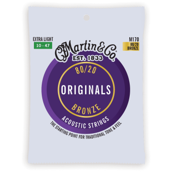 MARTIN M170 acoustic bronze extra light