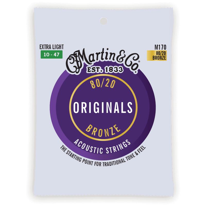 MARTIN M170 acoustic bronze extra light