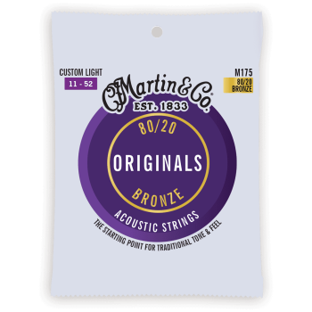 MARTIN M175 acoustic bronze custom light