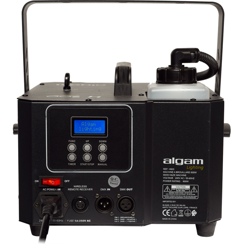 ALGAM LIGHTING H900 machine à brouillard 900w