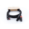 CORDIAL EU3FC câble audio double xlr femelle / rca 3 m