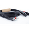CORDIAL EU3FC câble audio double xlr femelle / rca 3 m