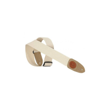 LEVY'S MSSC8-NAT 5 cm coton avec logo Levy's en cuir Natural/Naturel