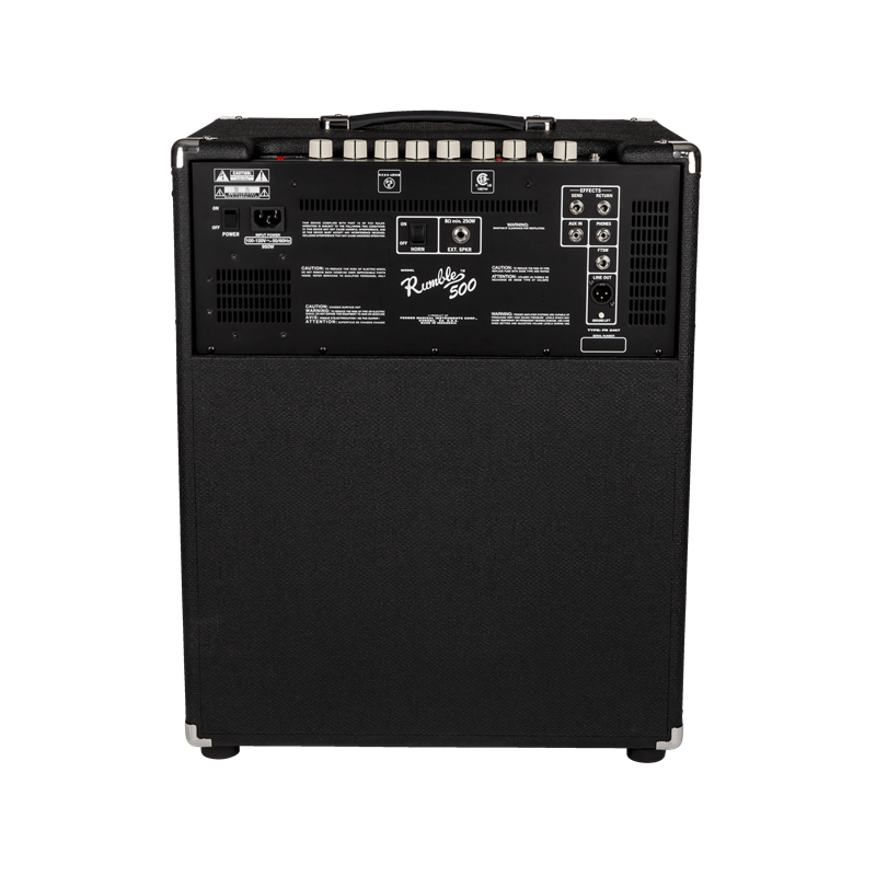 FENDER Rumble 500 V3  Black/Silver