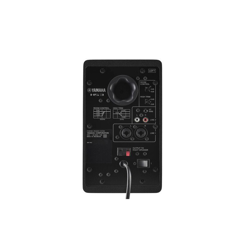 YAMAHA HS3 Enceintes Monitoring amplifiees (PAIRE)