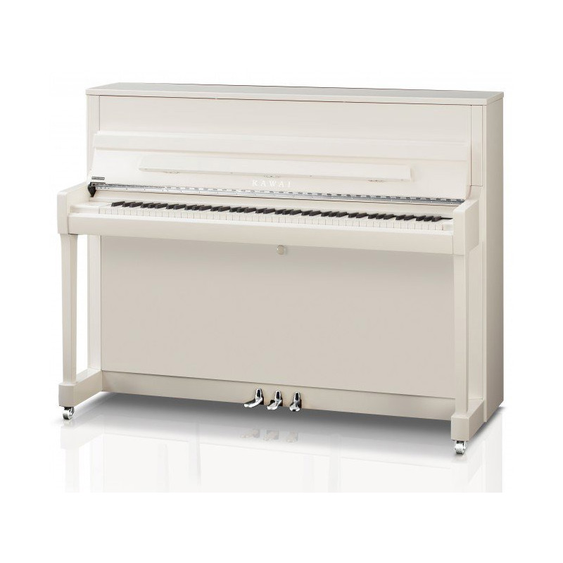 Kawai K 200 ATX4 EP Blanc Brillant 114cm Systeme Silencieux ATX4 GARANTI 5 ANS SUR SITE CLIENT