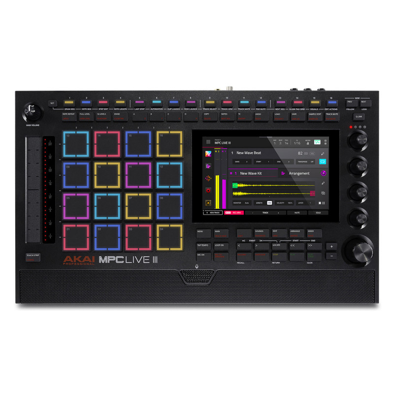 AKAI MPC-LIVE3 station de production autonome 16 pads hp sur batterie