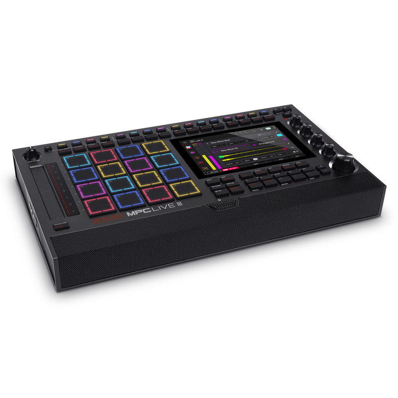 AKAI MPC-LIVE3 station de production autonome 16 pads hp sur batterie