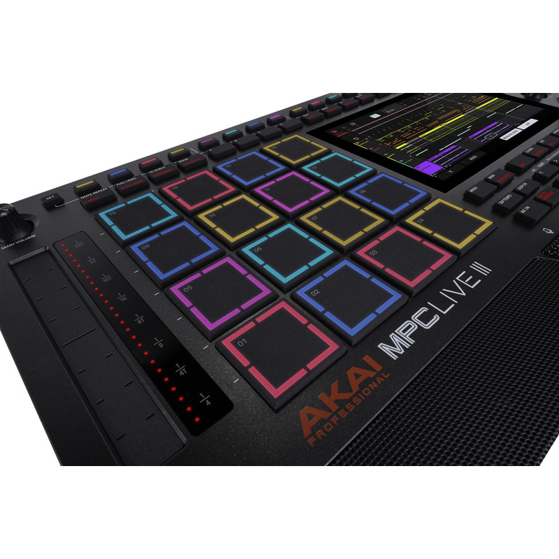AKAI MPC-LIVE3 station de production autonome 16 pads hp sur batterie