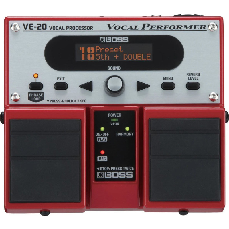 BOSS VE-20 floor based voice effects processor