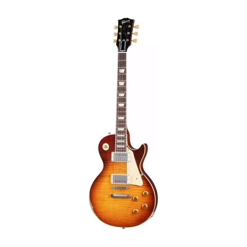 GIBSON 1959 Les Paul Standard Reissue Heavy Aged Slow Iced Tea Fade