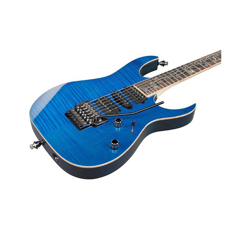 IBANEZ RG8570RBS Royal Blue Sapphire Guitare electrique avec valise
