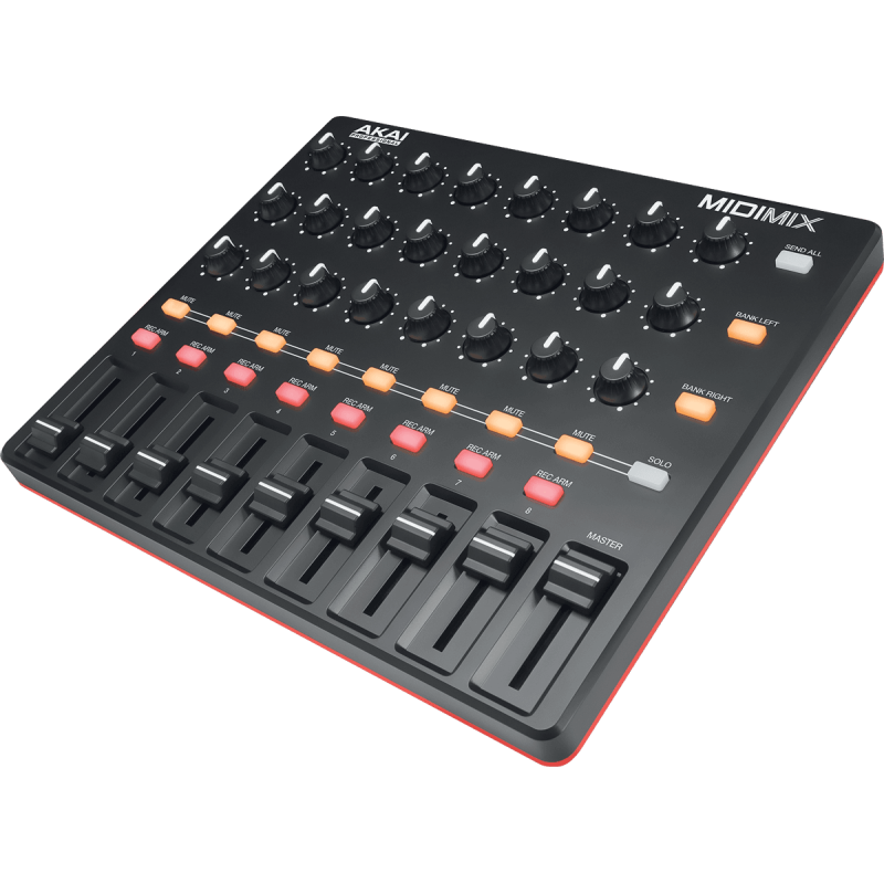 AKAI MIDIMIX contrôleur usb midi 9 faders 24 potentiomètres 16 boutons