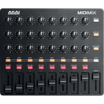 AKAI MIDIMIX contrôleur usb midi 9 faders 24 potentiomètres 16 boutons