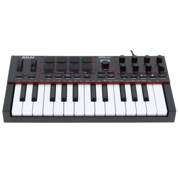 AKAI MPK MINI4 B clavier maître compact 25 touches 8 pads 8 encodeurs noir