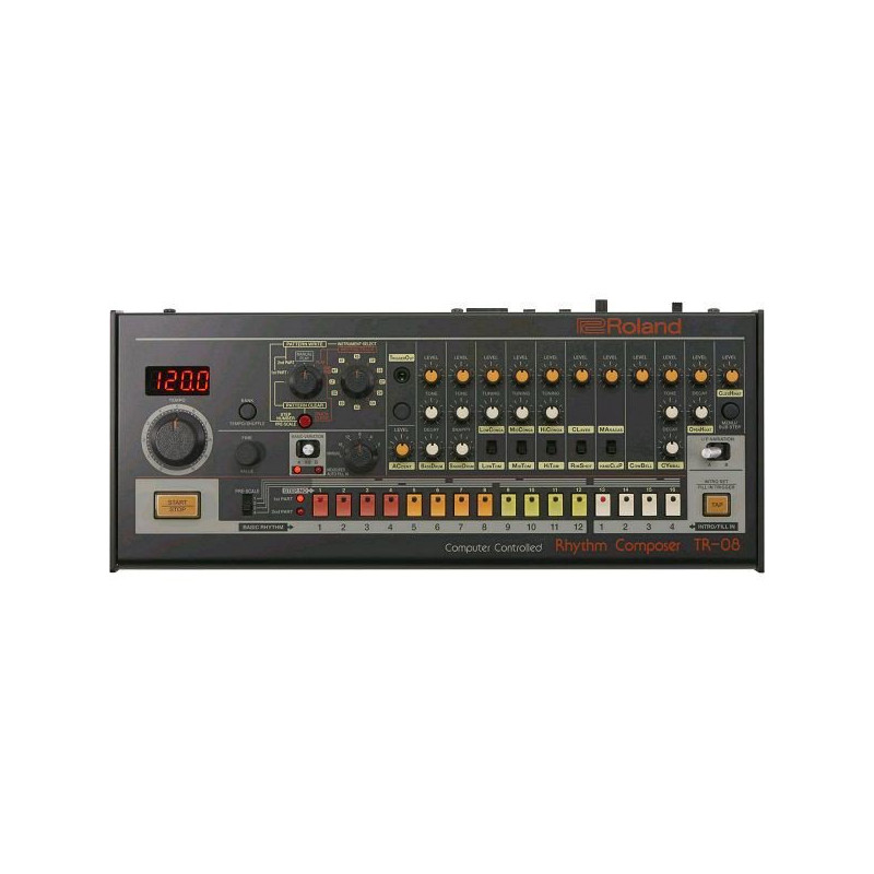 ROLAND TR-08 rhythm composer based on the illustrious tr-808