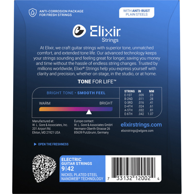 ELIXIR 12002 electric nanoweb xl 09-42