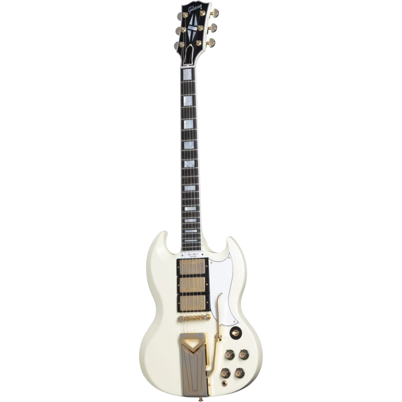 GIBSON 60th Anniversary 1961 SG Les Paul Custom VOS Polaris White