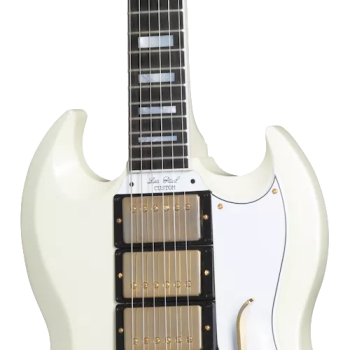 GIBSON 60th Anniversary 1961 SG Les Paul Custom VOS Polaris White
