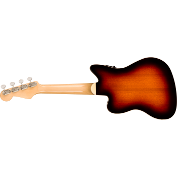 FENDER Fullerton Jazzmaster Uke touche Noyer plaque tortoise 3-Color Sunburst