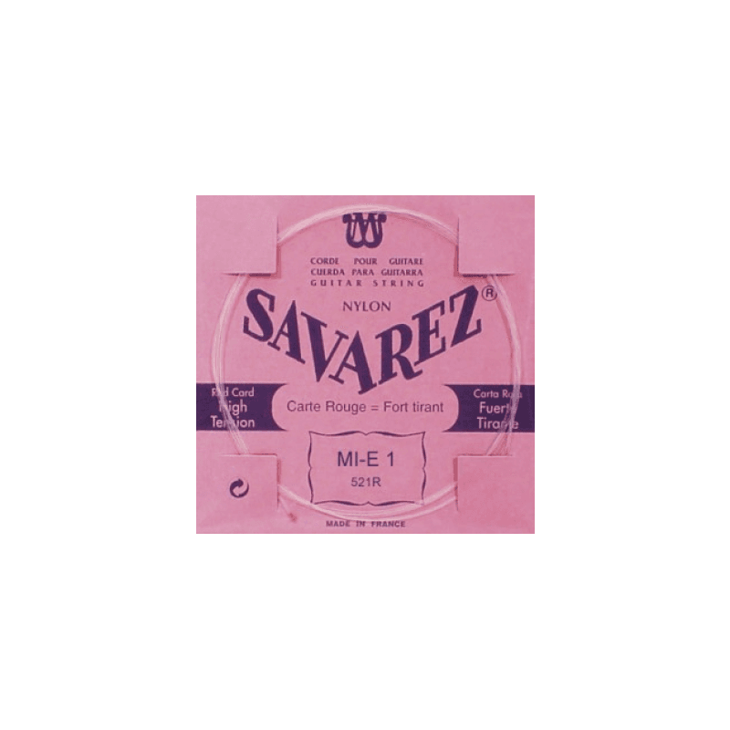 SAVAREZ 521R mi-1 rouge nylon rect