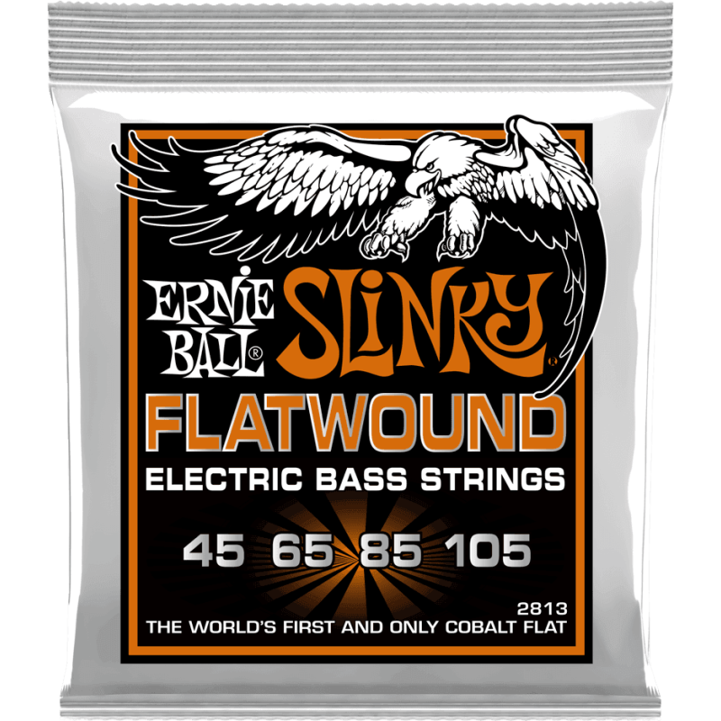 ERNIE BALL 2813 slinky flatwound 45-105