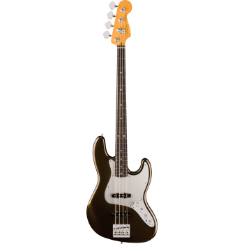 FENDER American Ultra II Jazz Bass touche ebene Texas Tea
