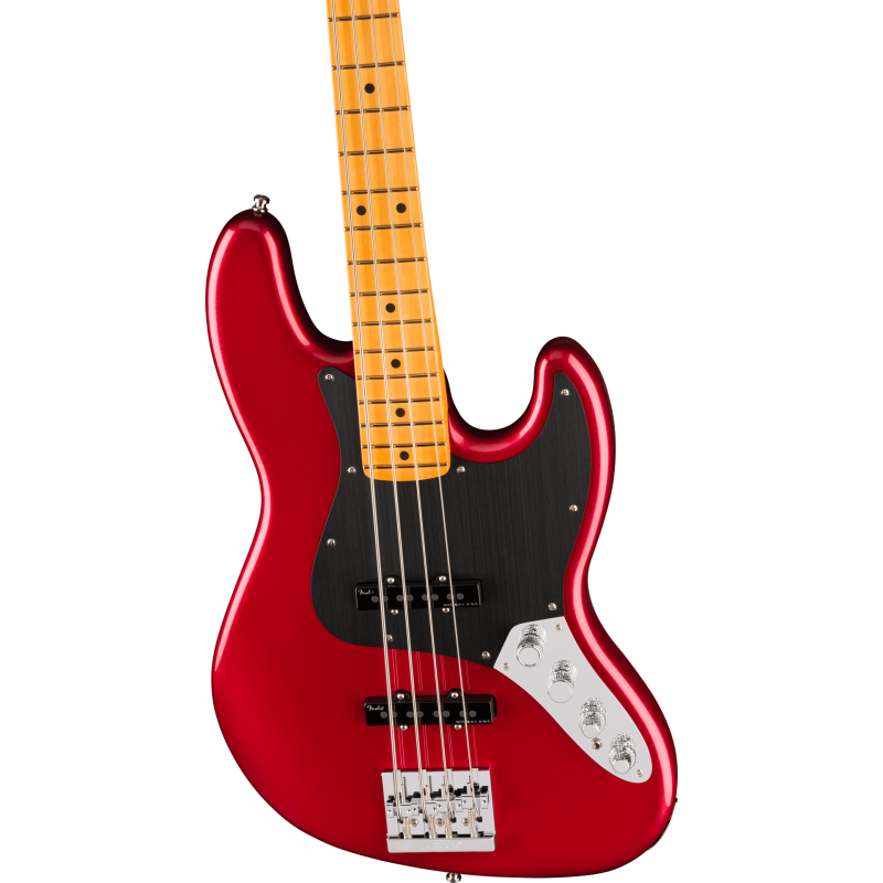 FENDER American Ultra II Jazz Bass touche erable Sinister Red