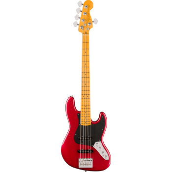 FENDER American Ultra II Jazz Bass V touche erable Sinister Red