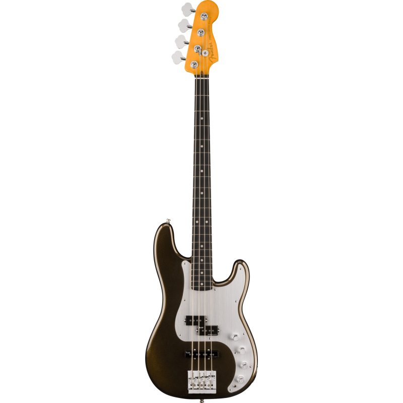 FENDER American Ultra II Precision Bass touche ebene Texas Tea