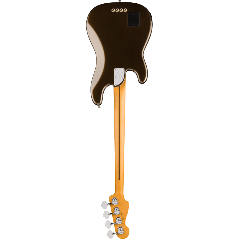 FENDER American Ultra II Precision Bass touche ebene Texas Tea