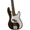 FENDER American Ultra II Precision Bass touche ebene Texas Tea